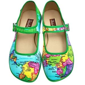 Chocolaticas Bon Voyage Women's Mary Jane Flat